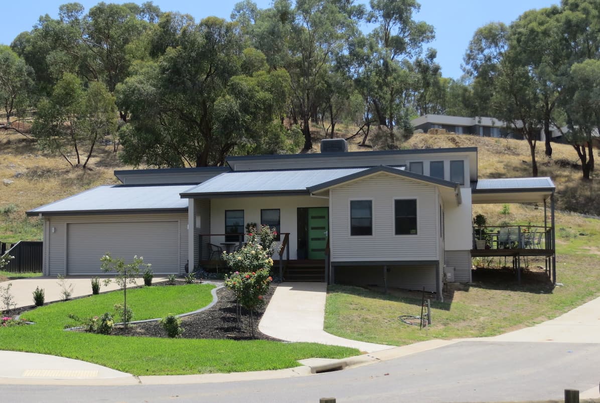 Finished room in the Wodonga renovation