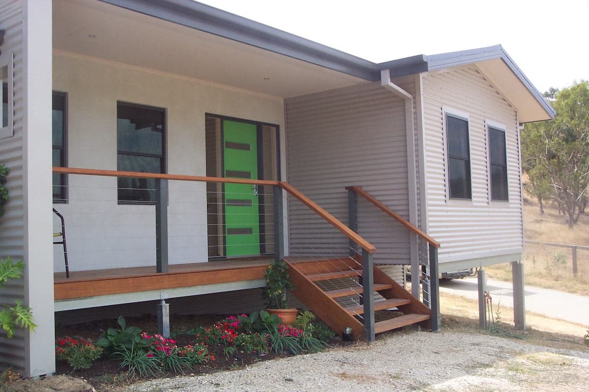 Detail of the completed Wodonga project
